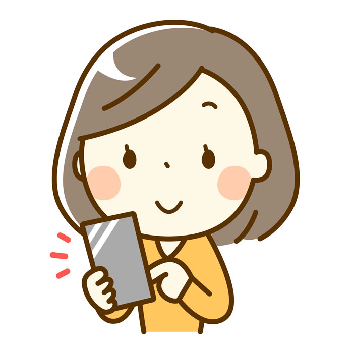 WEB問診票に入力、送信