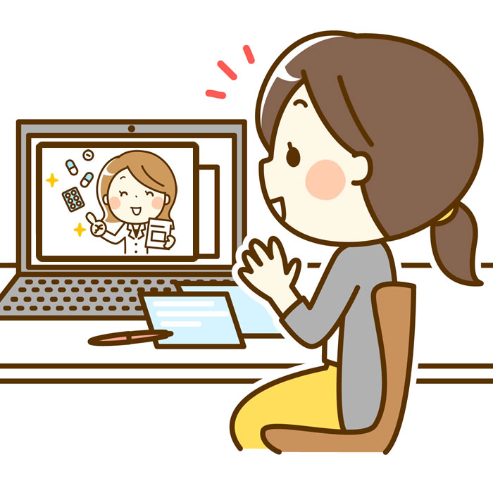 オンライン診療で医師が適切な処方箋を発行